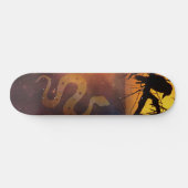 Solstice Kookaburra Silhouette Hemelse Slang Persoonlijk Skateboard (Horizontaal)