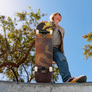 Solstice Kookaburra Silhouette Hemelse Slang Persoonlijk Skateboard
