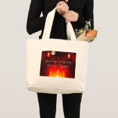 Solstice nacht 2 grote tote bag (Voorkant (product))
