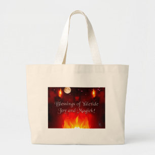 Solstice nacht 2 grote tote bag