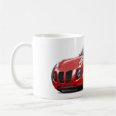 Solstice Red Convertible Koffiemok (Links)