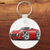 Solstice Red Convertible Sleutelhanger (Voorkant)
