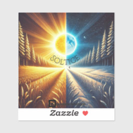 "Solstice"-sticker Sticker