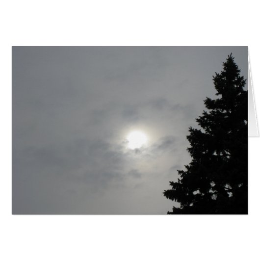 Solstice Sun II Happy Solstice Greeting (Voorkant Horizontaal)