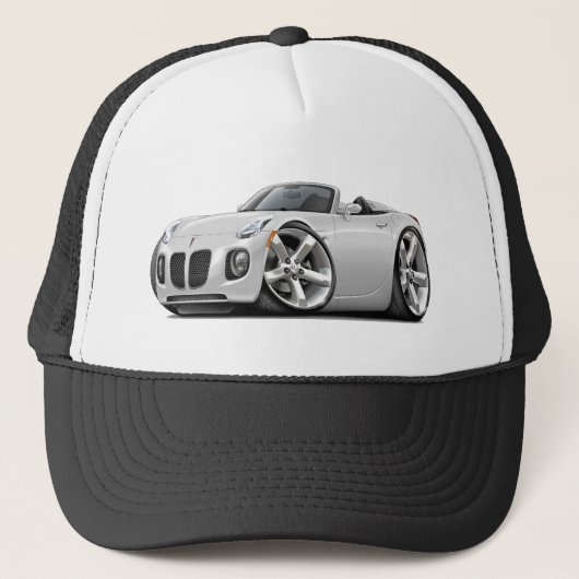 Solstice White Convertible Trucker Pet (Voorkant)