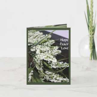 Solstice Winter Wreatskaart Feestdagen Kaart