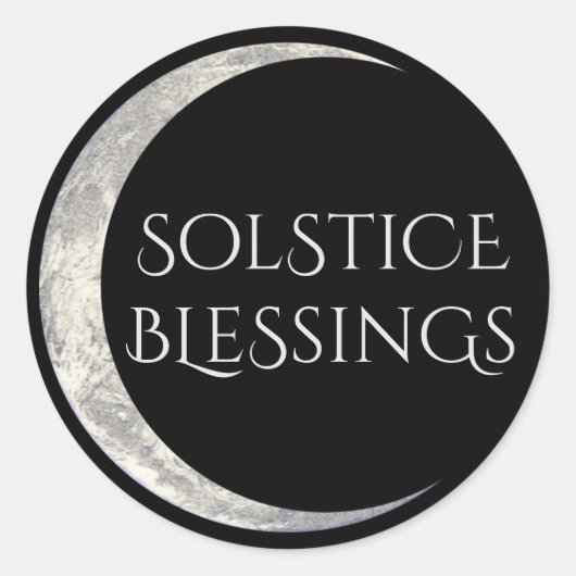 Solstice Zegeningen Sticker (Voorkant)