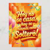 Solteros adelante kaart (Voorkant / Achterkant)