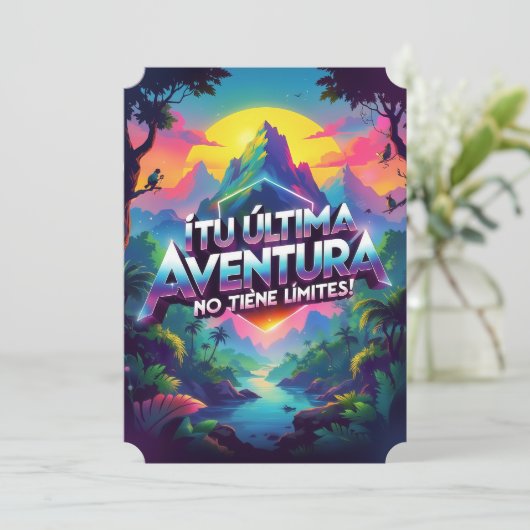 Solteros en aventura kaart (Staand voorkant)