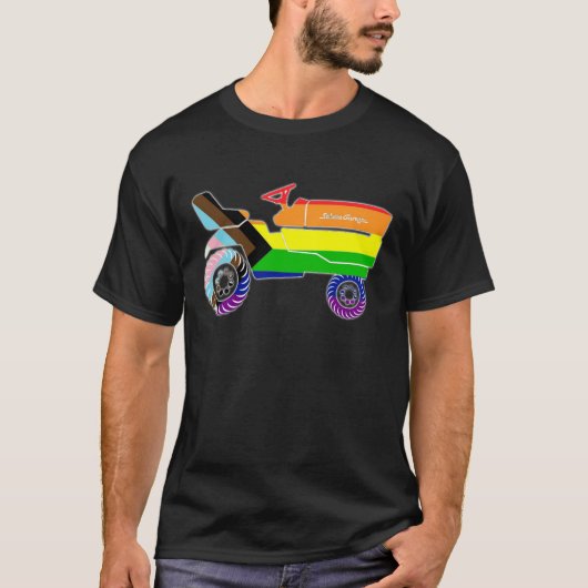 Soluna Garage Pride Tractor Shirt - donkere kleure (Voorkant)
