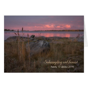 Soluppgång vid havet CC0759 Sideby Siipyy