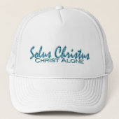 Solus Christus~ Christus Alone Trucker Pet (Voorkant)