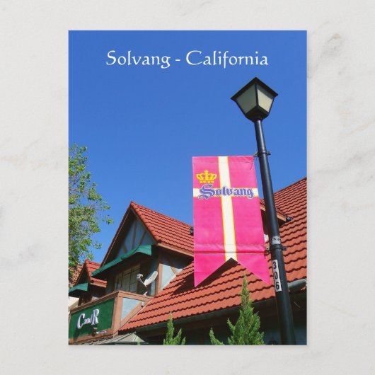 Solvang Briefkaart! Briefkaart (Voorkant)