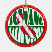 Solvang CA Deens Amerikaans Kerst Ornament (Voorkant)