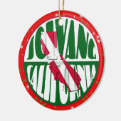 Solvang CA Deens Amerikaans Kerst Ornament (Links)