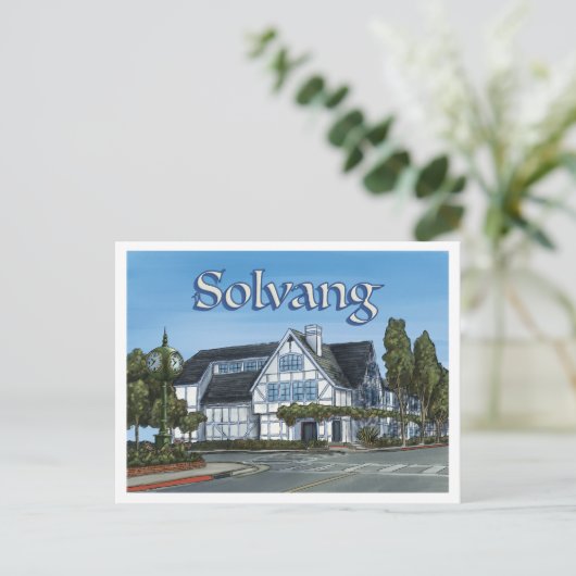 Solvang California Briefkaart (Staand voorkant)