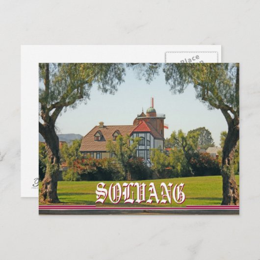 Solvang California Briefkaart (Voorkant / Achterkant)