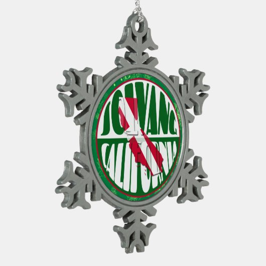 Solvang California Danish kerstboom Ornament (Links)