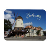 Solvang California Deense Windmolen Souvenir Magneet (Horizontaal)