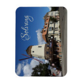 Solvang California Deense Windmolen Souvenir Magneet (Verticaal)