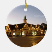 Solvang California Keramisch Ornament (Voorkant)
