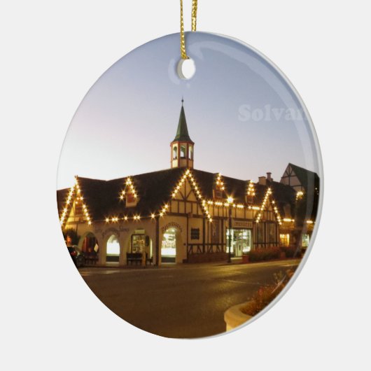 Solvang California Keramisch Ornament (Links)