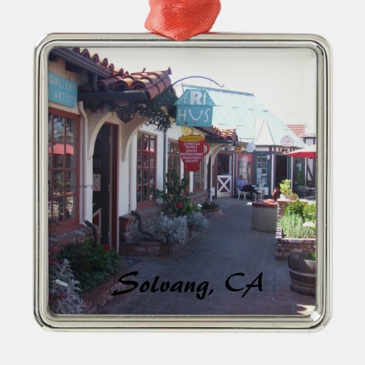 Solvang California Ornament (Voorkant)