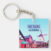 Solvang Danish Downtown California  Sleutelhanger (Voorkant)