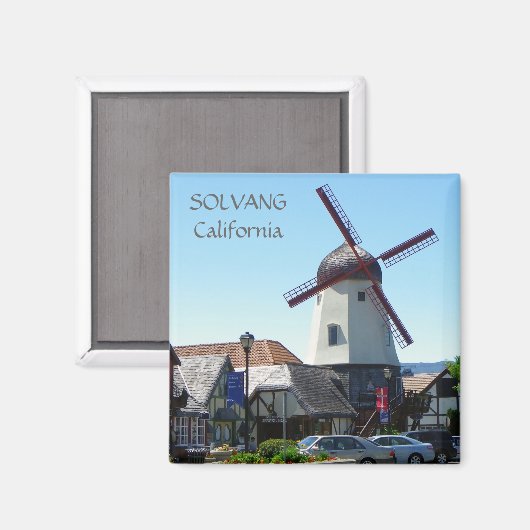 Solvang Magnet! Magneet (Voorkant / Achterkant)