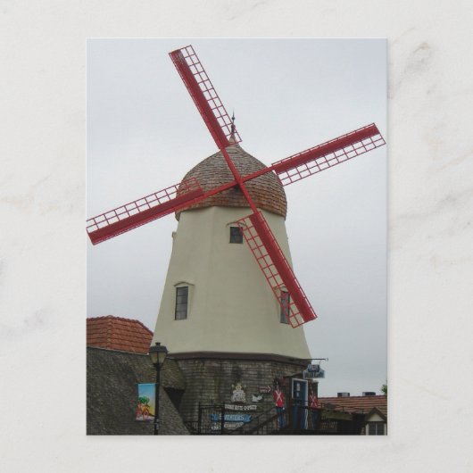 Solvang Windmill Briefkaart (Voorkant)