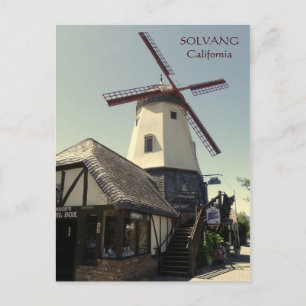 Solvang Windmill Briefkaart! Briefkaart