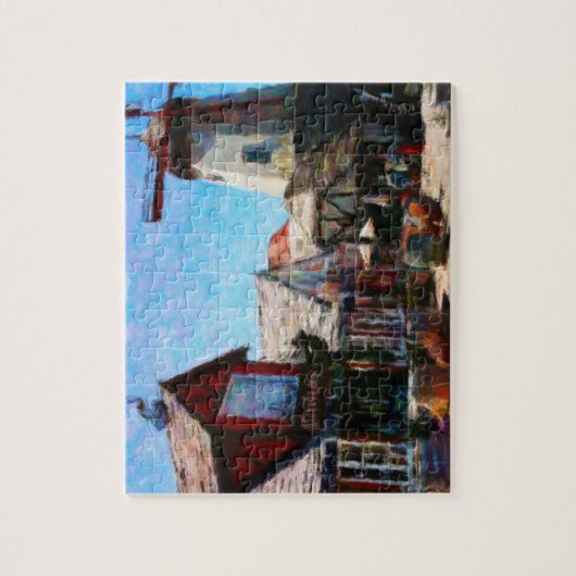 Solvang Windmill Legpuzzel (Verticaal)
