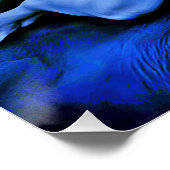 "Sólvátra" - Vlam onder het ijs Perfect Poster (Hoek)