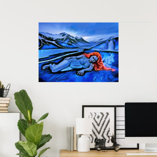 "Sólvátra" - Vlam onder het ijs Poster