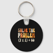 Solve The Problem 67 Funny Math Meme Six Seven For Sleutelhanger (Voorkant)