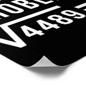 Solve The Problem 67 Six Seven Square Root 4489 Sl Poster (Hoek)