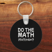 Solve The Problem Do The Math 67 Meme Funny Teache Sleutelhanger (Voorkant)