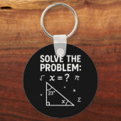 Solve The Problem Do The Math 67 Meme Funny Teache Sleutelhanger (Voorkant)
