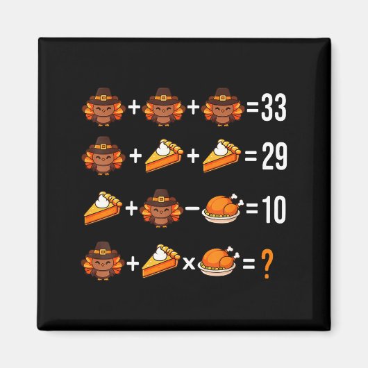 Solve The Problem Funny 67 Meme Brainrot Math Teac Magneet (Voorkant)