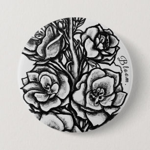 Solwhimsy Bloom Speldencollectie 1 Ronde Button 7,6 Cm