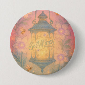 Solwhimsy Logo Speld Collectie 1 Ronde Button 7,6 Cm