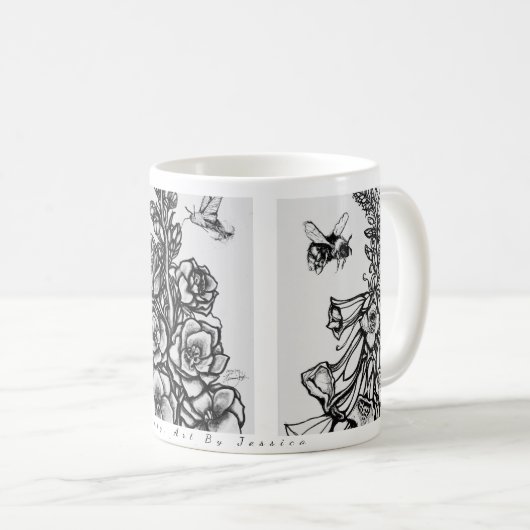 Solwhimsy Original Artwork Mug Koffiemok (Voorkant rechts)