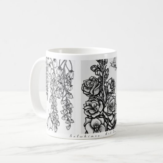 Solwhimsy Original Artwork Mug Koffiemok (Voorkant links)