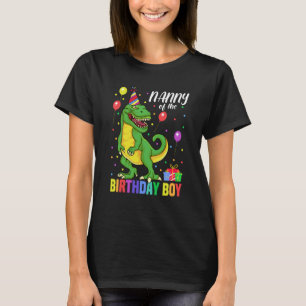 Som van de Birthday Boy rex Moederdag Birthday T-shirt
