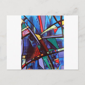 Soma originele acrylstof briefkaart