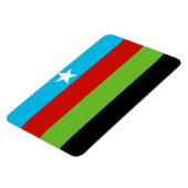 Somali Bantu Liberation Movement Flag Magneet (Linkerzijde)