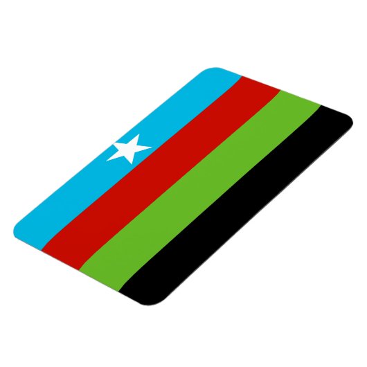 Somali Bantu Liberation Movement Flag Magneet (Linkerzijde)
