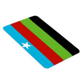 Somali Bantu Liberation Movement Flag Magneet (Rechterzijde)