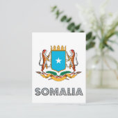 Somali Emblem Briefkaart (Staand voorkant)