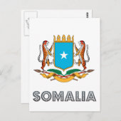 Somali Emblem Briefkaart (Voorkant / Achterkant)